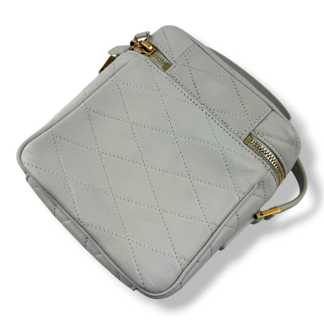 YSL Saint Laurent Gaby Beige Vanity Bag - Lux Central