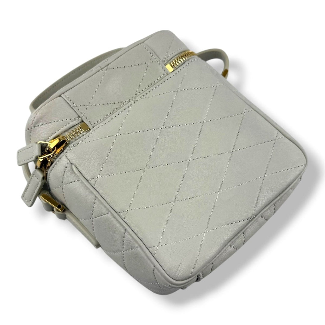 YSL Saint Laurent Gaby Beige Vanity Bag - Lux Central