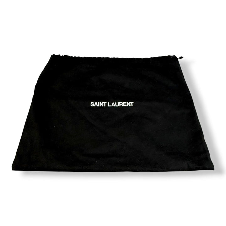 YSL Saint Laurent Gaby Brown Suede Shoulder Bag - Lux Central